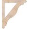 Ekena Millwork Funston Arts & Crafts Smooth Bracket, Douglas Fir, 3 1/2"W x 36"D x 42"H BKT04X36X42FST03SDF - alternate 4